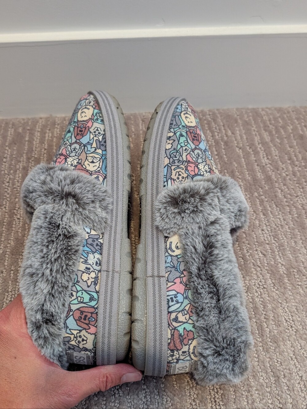 Bob's from Skechers Dog Print Slipper - Picture 5 of 7